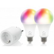 Комплект смарт контакт и LED крушки Deltaco Smart Home на супер цени