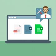  Дистанционно отстраняване на проблеми при работа с: PDF, Word, Excel, браузъри, плеъри, торент програми и други на супер цени