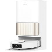 Прахосмукачка робот Dreame L40 Ultra, бял на супер цени