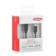 Кабел Ednet USB Type-C към USB на супер цени