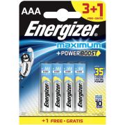 Комплект алкални батерии Energizer Max Plus 3+1 1.5V на супер цени