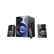 Безжична озвучителна система F&D F380X, Черен / Син на супер цени