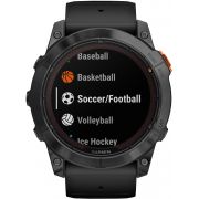 Смарт часовник Garmin Fenix 7X Pro Solar, 51 мм, черен на супер цени