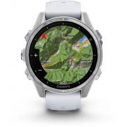 Смарт часовник Garmin Fenix 8 Amoled, 43 мм, сребрист/бял на супер цени