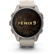 Смарт часовник Garmin Fenix 9, 43 мм, светлосив на супер цени