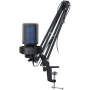 Микрофон FIFINE A8T RGB, черен на супер цени