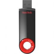 Флаш памет 64GB SanDisk Cruzer Dial, черен/червен на супер цени