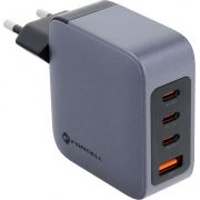 Зарядно устройство Forcell GaN 100W, сив на супер цени