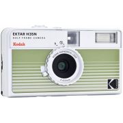 Фотоапарат с филм KODAK EKTAR H35N, бял/зелен на супер цени