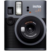 Фотоапарат за моментни снимки FUJIFILM instax mini 41, черен/сив на супер цени