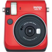 Фотоапарат за моментни снимки FUJIFILM instax mini 70, червен/черен на супер цени