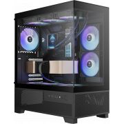 Компютърна кутия Gamdias AURA GC12 ARGB, черен на супер цени