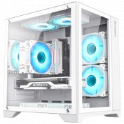 Компютърна кутия GAMEMAX Infinity Mini, бял на супер цени