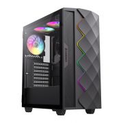 Компютърна кутия GAMEMAX Diamond CP, черен на супер цени