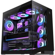 Компютърна кутия Gamemax NEX C56, черен на супер цени