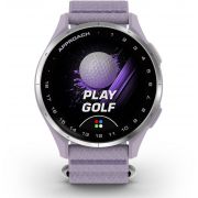 Смарт часовник Garmin Approach J1 Junior, 43 мм, светлолилав/сребрист на супер цени