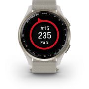 Смарт часовник Garmin Approach S50, 43 мм, бежов на супер цени