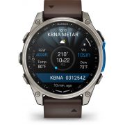 Смарт часовник Garmin D2 Mach 2, 47 мм, кафяв на супер цени