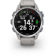 Смарт часовник Garmin Descent Mk3, 43 мм, сребрист на супер цени