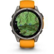 Смарт часовник Garmin Fenix 8 Amoled, 47 мм, оранжев на супер цени