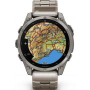 Смарт часовник Garmin Fenix 8 Amoled, 47 мм, титаниев на супер цени