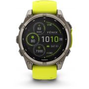 Смарт часовник Garmin Fenix 8 Solar, 47 мм, черен/жълт на супер цени
