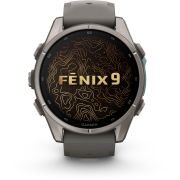 Смарт часовник Garmin Fenix 9, 43 мм, сив на супер цени