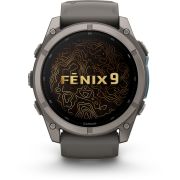 Смарт часовник Garmin Fenix 9, 51 мм, сив на супер цени