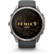 Смарт часовник Garmin Fenix 9 Pro, 51 мм, сив/графит на супер цени