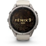 Смарт часовник Garmin Fenix 9 Pro inReach, 43 мм, светлосив на супер цени