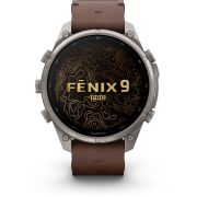 Смарт часовник Garmin Fenix 9 Pro inReach, 47 мм, сив/кафяв на супер цени