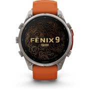 Смарт часовник Garmin Fenix 9 Pro inReach, 47 мм, сив/оранжев на супер цени