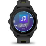 Смарт часовник Garmin Forerunner 170 Music, 43 мм, черен/жълт на супер цени