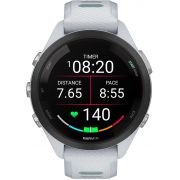 Смарт часовник Garmin Forerunner 265S, 42 мм, бял/зелен на супер цени