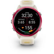 Смарт часовник Garmin Forerunner 570, 42 мм, светлобежов/оранжев на супер цени