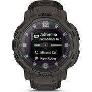 Смарт часовник Garmin Instinct Crossover Solar, 45 мм, черен на супер цени