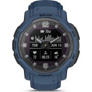Смарт часовник Garmin Instinct Crossover Solar, 45 мм, син на супер цени