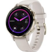 Смарт часовник Garmin Venu 3S, 41 мм, златист/бял на супер цени