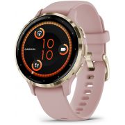 Смарт часовник Garmin Venu 3S, 41 мм, златист/розов на супер цени