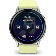 Смарт часовник Garmin Venu 4, 45 мм, сребрист/жълт на супер цени