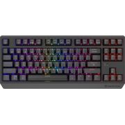 Безжична геймърска клавиатура Genesis Thor 230 TKL, черен на супер цени