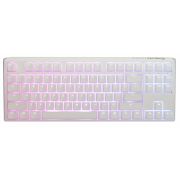 Геймърскa клавиатура  Ducky One 3 RGB TKL, бял на супер цени