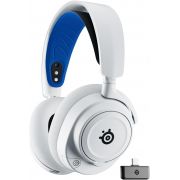 Безжични геймърски слушалки SteelSeries Arctis Nova 7P, бял на супер цени