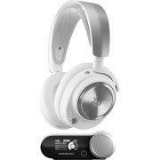 Безжични геймърски слушалки SteelSeries Arctis Nova Pro Wireless, бял на супер цени