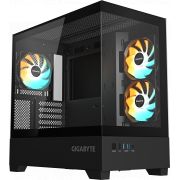 Компютърна кутия GIGABYTE C201 PANORAMIC, черен на супер цени