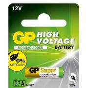 Алкална батерия GP 27А 20mAh 12V на супер цени