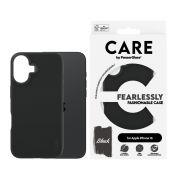 Гръб PanzerGlass Care Fashionable за Apple iPhone 16, черен на супер цени