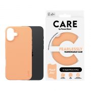 Гръб PanzerGlass Care Fashionable за Apple iPhone 16 Plus, оранжев на супер цени