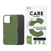 Гръб PanzerGlass Care Fashionable за Apple iPhone 16 Pro Max, зелен на супер цени