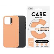Гръб PanzerGlass Care Fashionable MagSafe Compatable за Apple iPhone 16 Pro Max, оранжев на супер цени